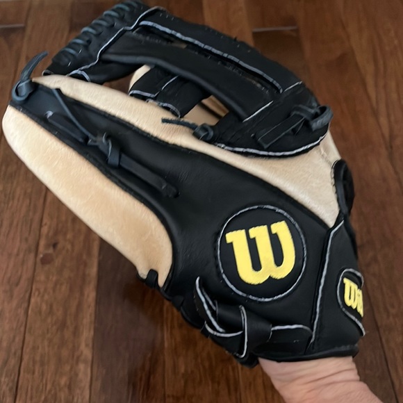 Wilson David Wright A450 Baseball Glove A0452 11” Right Hand Genuine Leather - Picture 3 of 7